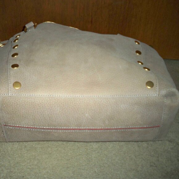 Hammitt DANIEL Large Brushed Brushed Gray Natural Tote Gold Hardware, NWT $645!! - Picture 4 of 5